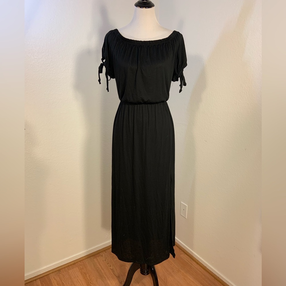 NWT Forever Rose Couture Long Black Dress - Size 2X